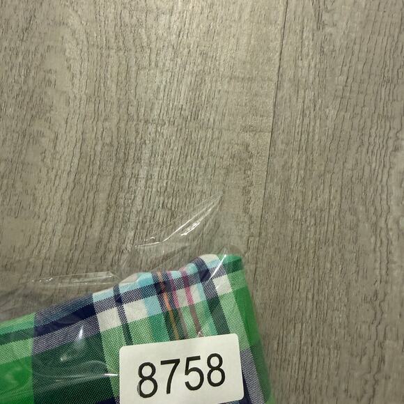 Polo Ralph Lauren Button Shirt Mens Medium Green Blue Plaid Check Flannel Preppy - Picture 9 of 9